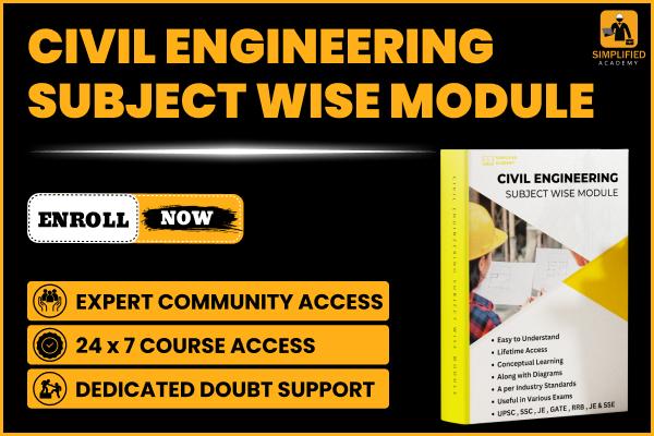 Civil Engineering Subject Wise Module