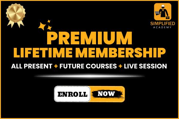 LIFETIME MEMBERSHIP (ALL PRESENT COURSES + FUTURE COURSES )